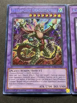 Albion The Sanctifire Dragon + Mudragon Of The Swamp + Dragostapelia | YuGiOh! - Image 3