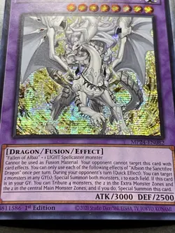 Albion The Sanctifire Dragon + Mudragon Of The Swamp + Dragostapelia | YuGiOh! - Image 4