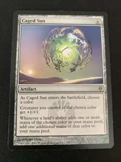 Caged Sun New Phyrexia Regular - Image 1