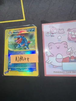 Pokemon Card Feraligatr 46/165 Reverse Holo Expedition🔥PSA Grade🔥036💎NM ++💎 - Image 1