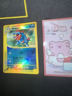Pokemon Card Feraligatr 46/165 Reverse Holo Expedition🔥PSA Grade🔥036💎NM ++💎 - Image 2