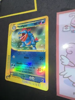 Pokemon Card Feraligatr 46/165 Reverse Holo Expedition🔥PSA Grade🔥036💎NM ++💎 - Image 4
