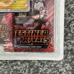 Pokemon TCG Scarlet & Violet Destined Rivals 3 Pack Blister Card Zebstrika #2 - Image 5