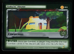 ● Gokus House R13 Promo DBZ CCG Score Wrapper Redemption HOLO FOIL Card TCG 2002 - Image 1