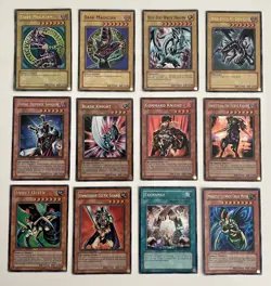 Yugioh Vintage 27 Foil/325 Card Binder Lot Dark Magician Blue-Eyes Red-Eyes 2002 - Image 2
