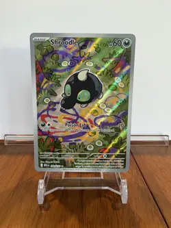 Pokemon TCG Mega Evolution Shroodle Full Art Illustration Rare Card 149/132 - Image 1