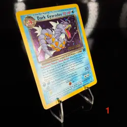 Dark Gyarados (Prerelease) 08/82 Wotc Promo Holo Pokemon Card - Image 3