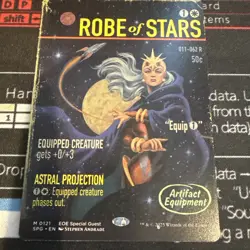MTG Robe of Stars (0121) *Non-Foil* Borderless Poster Edge Of Eternities NM/MT - Image 1