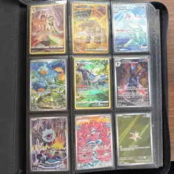 Pokemon Binder Collection Lot (225) Cards - Illustration Rare Holo Charizard 🔥 - Image 1