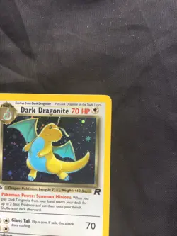 Pokemon Cards: Team Rocket 1st Edition Rare Holo: Dark Dragonite 5/82 - Image 4