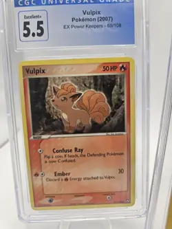 Lot of 3 Graded Pokemon Cards Staryu , Vulpix, Wartortle - Image 2