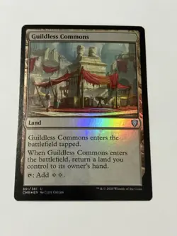 Magic the Gathering: Foil Guildless Commons Card Commander Legends Series - Image 1