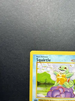 Pokemon Cards: Base Set 1st Edition Common: Squirtle 63/102 - Image 2