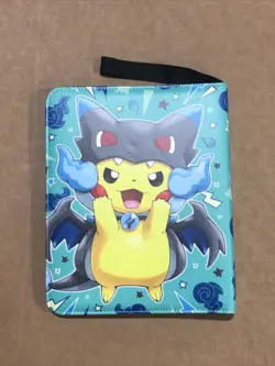 RARE Pikachu Zekrom 900 Cards 9 Pocket Zip Card Binder for Pokemon Trading NEW - Image 2