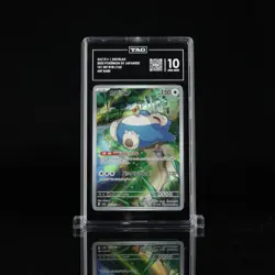 TAG 10 - Snorlax AR Art Rare 181/165 Pokemon Card 151 Japanese SV2a - Image 1