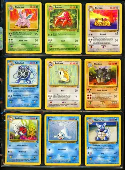 2000 Pokemon BASE SET 2 Edition NEAR COMPLETE Non Holo UNCOMMON COMMON Cards Lot - Image 4