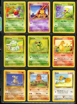 2000 Pokemon BASE SET 2 Edition NEAR COMPLETE Non Holo UNCOMMON COMMON Cards Lot - Image 5