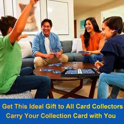 Card Binder for Pokemon Cards Holder Fits 400 Cards w/ 50 Removable Sleeves - Image 4