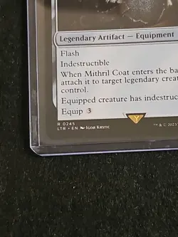 Mithril Coat Tales Of Middle Earth Magic The Gathering NM - Image 5