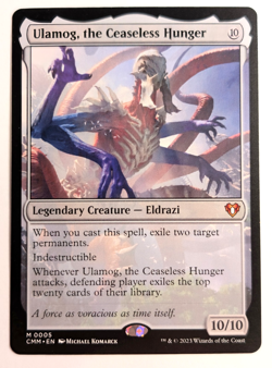 Ulamog, the Ceaseless Hunger Commander Masters - Regular NM - Image 1
