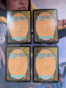 MTG Island (0508) (First-Place Foil) x4 Aetherdrift Foil Full Playset - Image 4