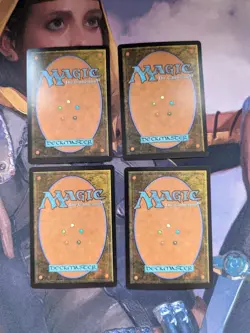 Swamp (0509) (First-Place Foil) x4 MTG Aetherdrift Foil Full Playset - Image 5