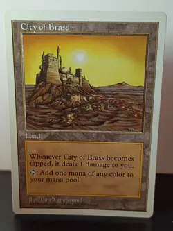 MTG City of Brass Core Set 5th Edition 413/429 Regular Rare - Image 1