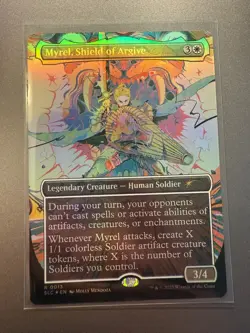 Myrel Shield of Argive Secret Lair Encyclopedia Magic Mtg - Foil - Image 1