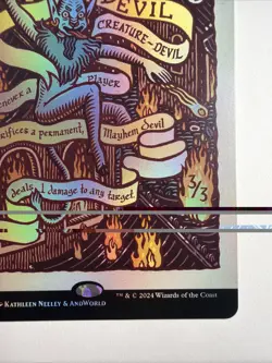 Mayhem Devil (Rainbow Foil) Secret Lair Drop Foil - Image 4