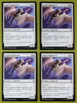 Angel of Renewal x4 Battle for Zendikar 4x Magic the Gathering MTG - Image 1