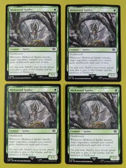 Mirkwood Spider x4 The Lord of the Rings: Tales of Middle-Earth 4x MTG - Image 1
