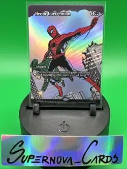 Heroic Intervention Borderless FOIL MTG Marvel Eternal-Legal Nm/M - Image 1