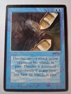 MTG Magic the Gathering Dandan Arabian Nights - Image 1