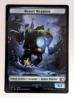 (Normal) Emblem - Sephiroth, One-Winged Angel // Robot Warrior Double-Sided Toke - Image 2