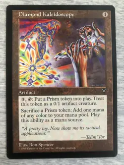MTG Magic 1 x Diamond Kaleidoscope - Visions - NM - FREE SHIPPING - Image 1