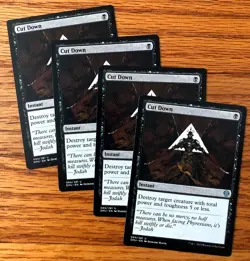 MTG 4x Cut Down x4 NM - Dominaria United, English - Image 1