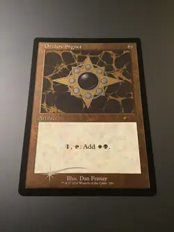 MTG Secret Lair #294 Orzhov Signet Retro Frame Etched Foil NM - Image 1