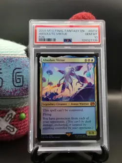 Absolute Virtue (Foil) - #212 - Mythic - Final Fantasy - FIN - PSA 10 - Image 1