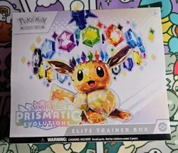 Pokemon TCG Scarlet & Violet Prismatic Evolutions ETB New Factory Sealed - Image 1