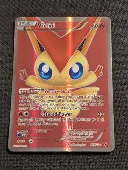 Pokemon Noble Victories Victini Full Art 98/101 NM 0012 - Image 1