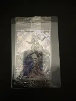 Pokemon TCG: N's Reshiram 167/159 Journey Together Stamped Promo Sealed - Image 1