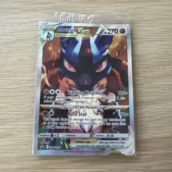 Pokemon TCG -Lucario VSTAR SWSH291 - Crown Zenith Black Star Promo SEALED - Image 1