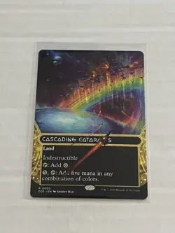 MTG Cascading Cataracts Full Art Edge Of Eternities IN HAND - Image 1