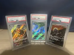 PSA Pokemon Slab Lot: Pyroar #200 , Heracross #194 and Paladin Tauros #218 - Image 1