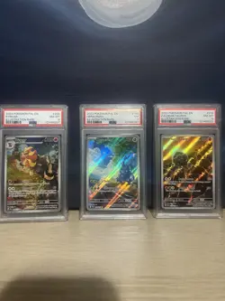 PSA Pokemon Slab Lot: Pyroar #200 , Heracross #194 and Paladin Tauros #218 - Image 2