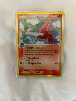 2006 Pokemon TCG Holon Phantoms Delta Species Reverse Holo Latias #11/110 - LP - Image 3