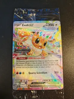 Carte Pokemon EVOLI Ex 075/131 Promo Stamp scellee Evolutions Prismatiques Fr - Image 1