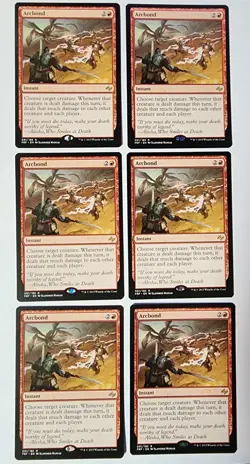 Magic The Gathering MTG Arcbond Fate Reforged X6 Mint - Image 1