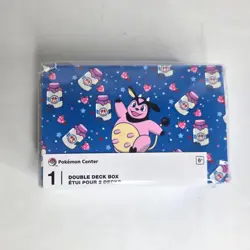 Pokemon Center MooMoo Milk Medley Double Deck Box Miltank Pokemon - NEW - Image 1