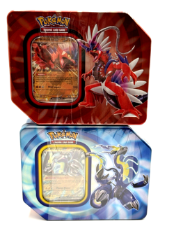 Pokemon Paldea Legends 2 Tins Miraidon ex + Koraidon ex with Promos- Sealed - Image 1